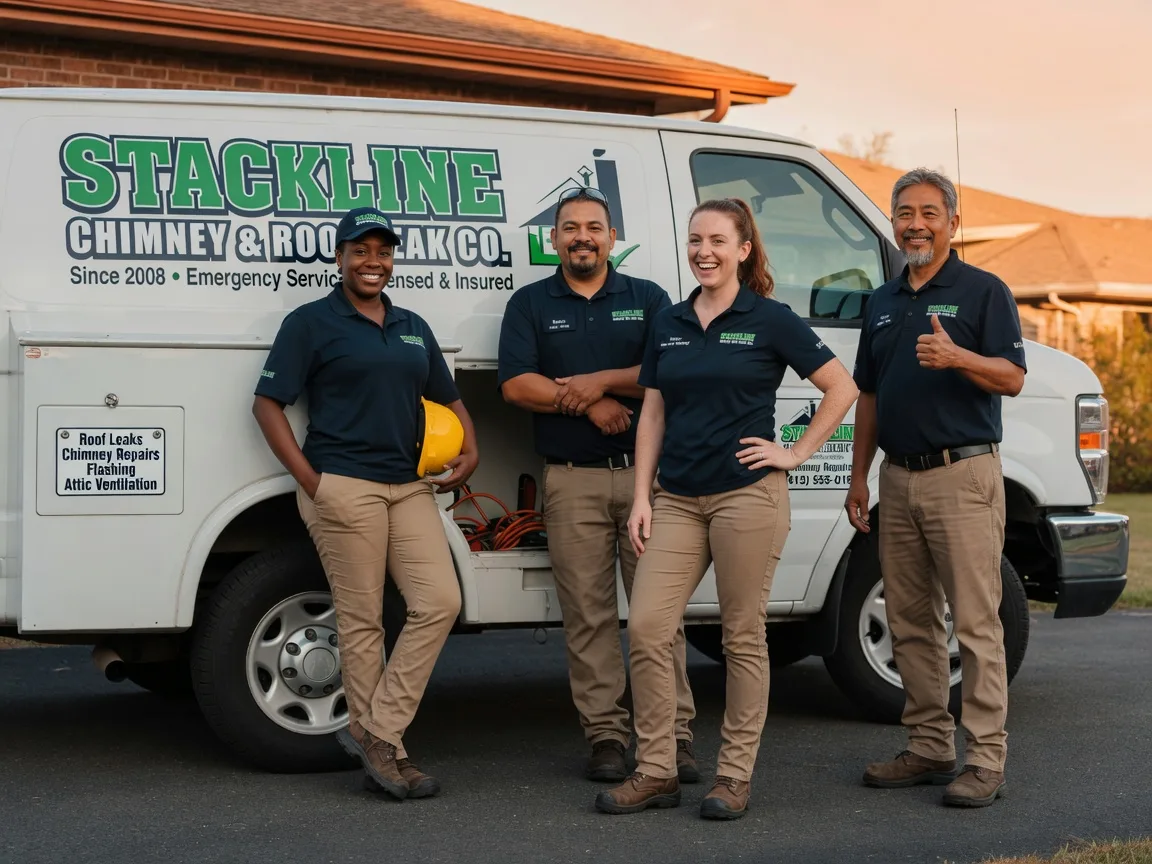Chimney flashing repair company in Farragut, TN